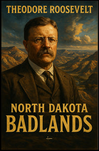 Theodore Roosevelt And The North Dakota Poster