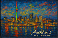 Auckland Skyline Poster