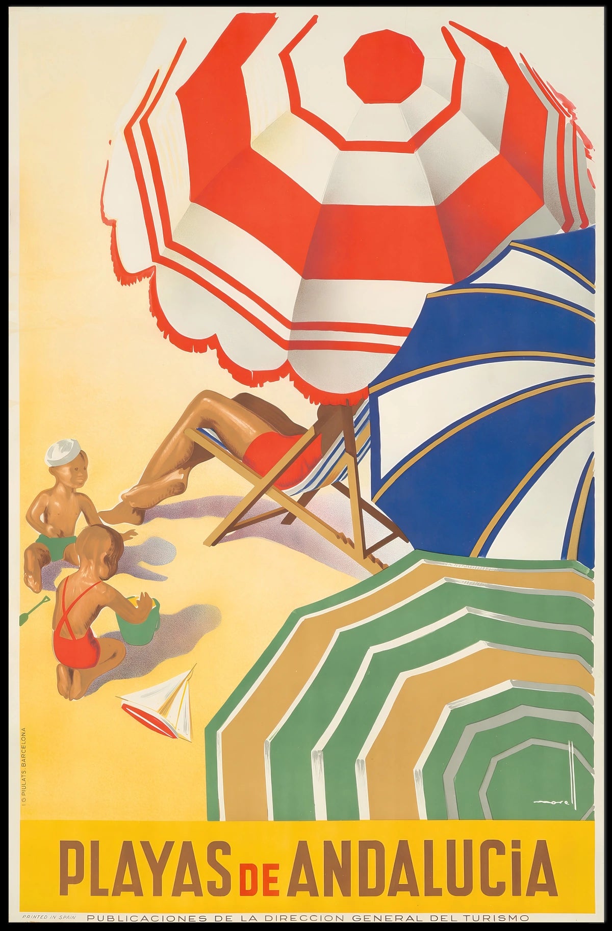 Playas De Andalucía Poster