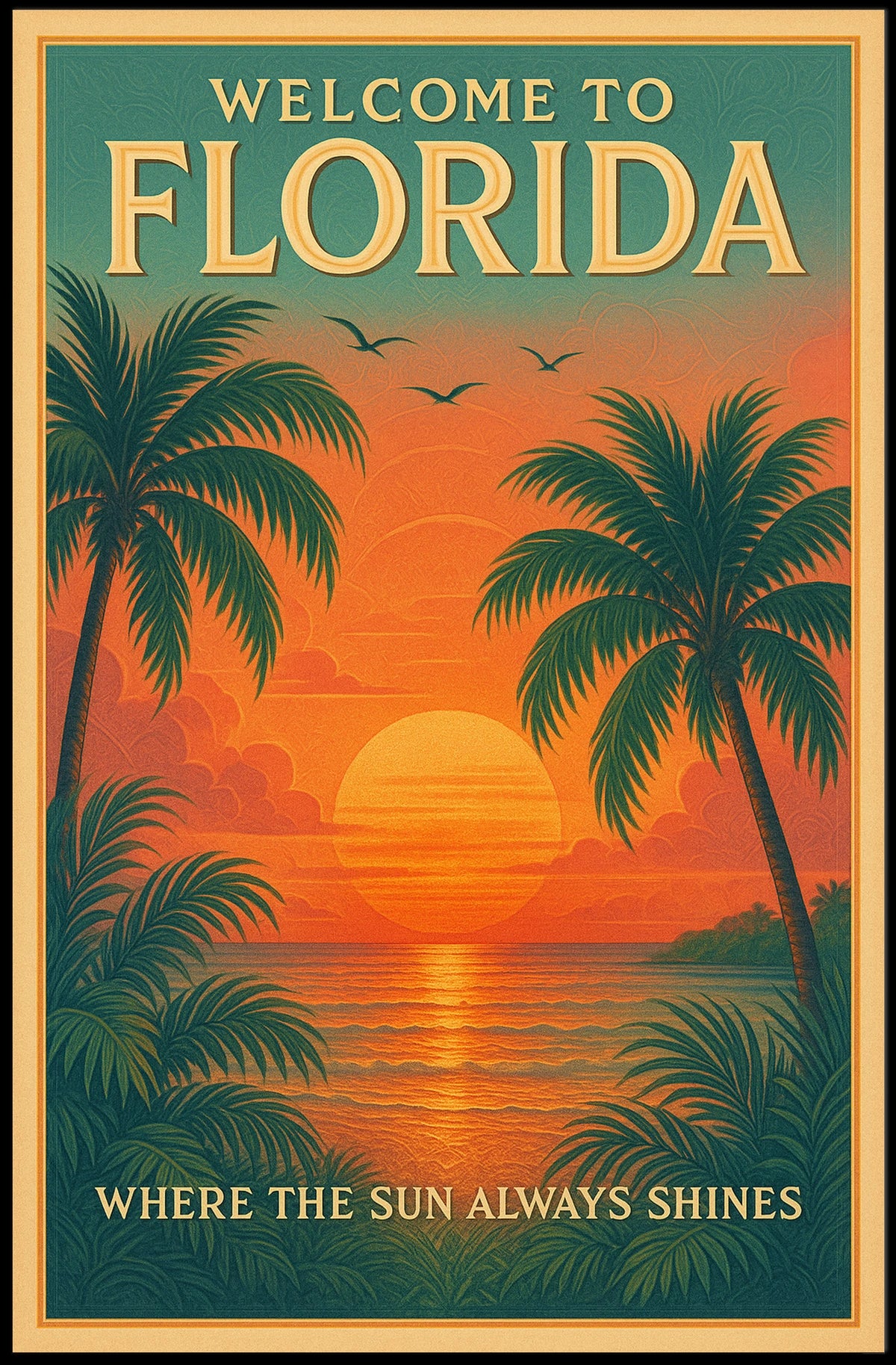 Welcome to Florida Poster