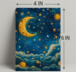 Celestial Dreams William Morris Art Poster