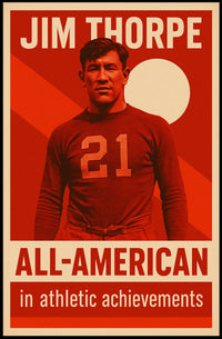 Jim Thorpe All-American Poster