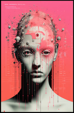 Futuristic Mindscape Poster