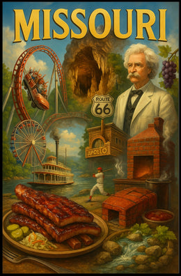 Missouri A Cultural Tapestry Poster