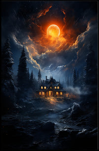 Enchanted Nightscape Poster
