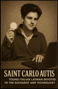 Saint Carlo Autis Poster