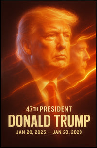 Trump Radiance Patriotic Cinematic Poster