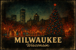 Milwaukee Winter Wonderland Poster