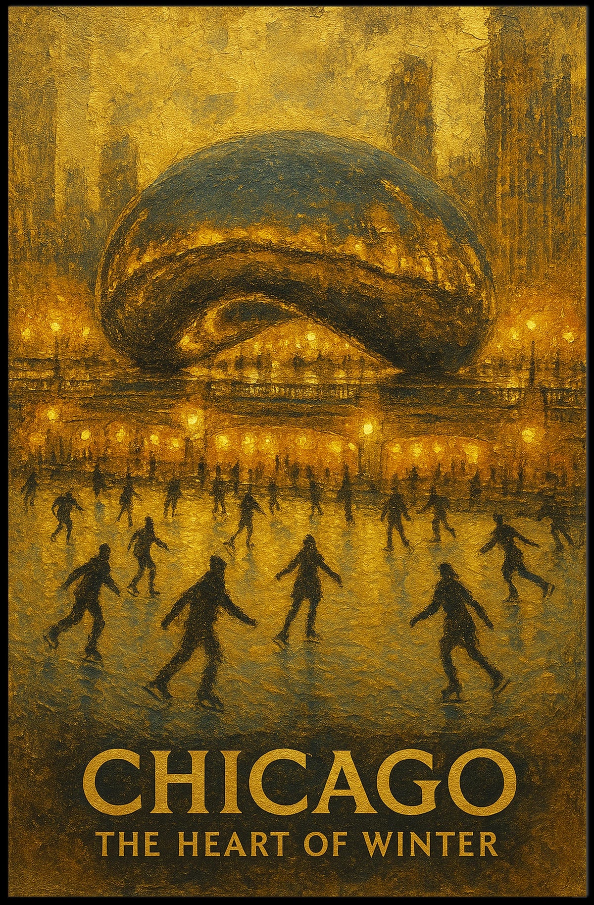 Chicago The Heart Of Winter Poster