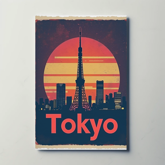 Tokyo Vintage Poster
