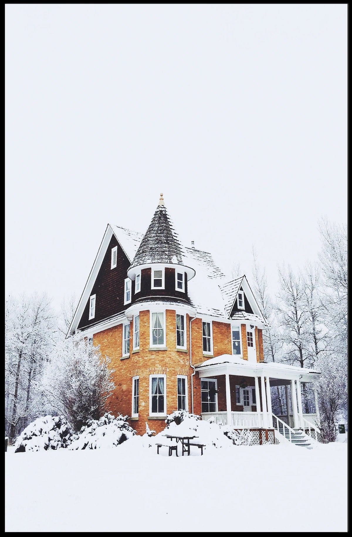 Winter Wonderland House Poster