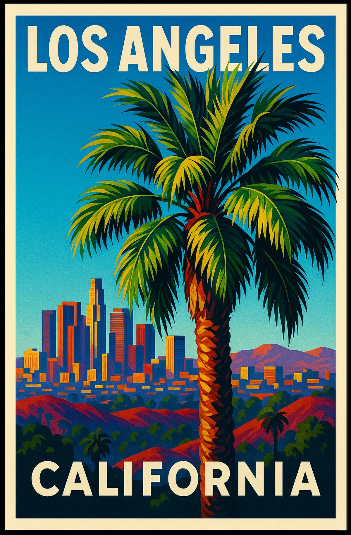 Los Angeles, California Poster