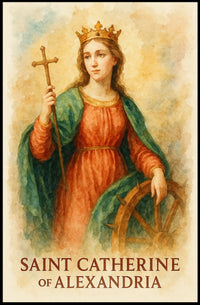 Saint Catherine of Alexandria Poster