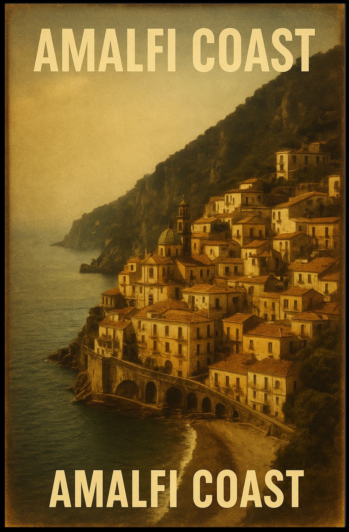 Amalfi Coast Poster
