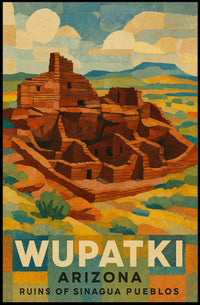 Wupatki Ruins Poster