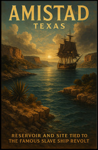 Amistad The Famous Slave Ship Revolt Poster