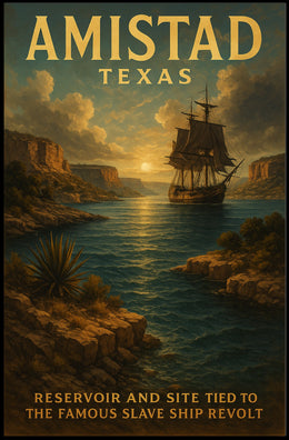 Amistad The Famous Slave Ship Revolt Poster