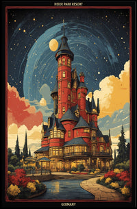 Enchanted Castle at Heide Park Resort Poster