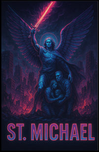 St. Michael Protector Of The City Poster