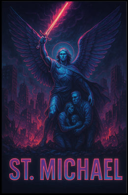 St. Michael Protector Of The City Poster