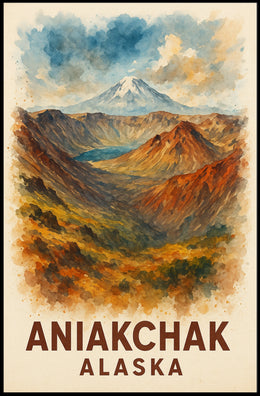 Aniakchak, Alaska Poster