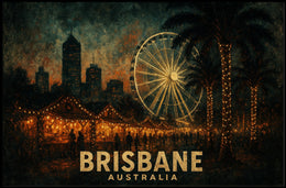 Brisbane Nights Poster