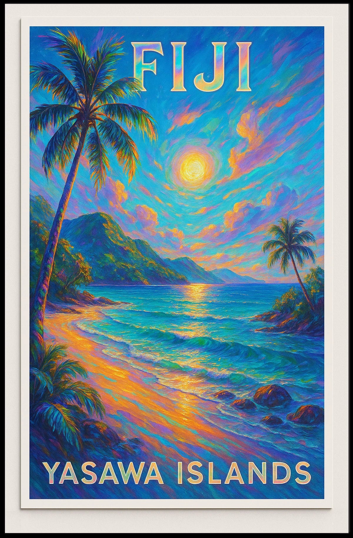 Fiji Yasawa Islands Poster