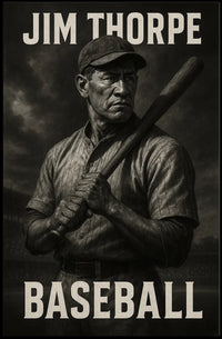 Vintage Baseball Nostalgia Art Poster
