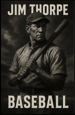 Vintage Baseball Nostalgia Art Poster