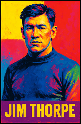 Jim Thorpe Tribute Poster
