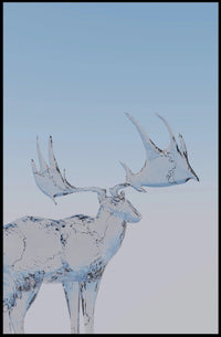 Crystal Elk Poster