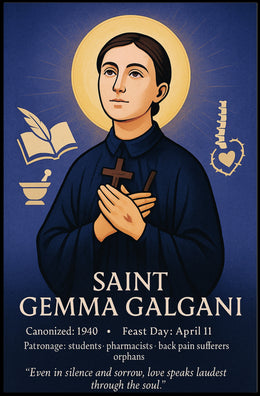 Saint Gemma Galgani Poster PosterGoat