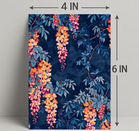 Vibrant Floral Illustrative Artwork for Artistic Poster