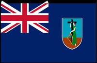 Montserrat Flag Poster