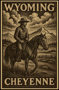 Wyoming Frontier Poster