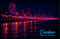 Durban at Night Poster