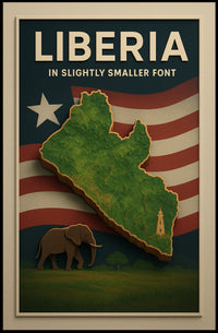 Liberia A Visual Tribute Poster