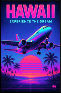 Hawaii Experience the Dream Poster PosterGoat