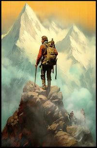 Mountain Ascent Poster