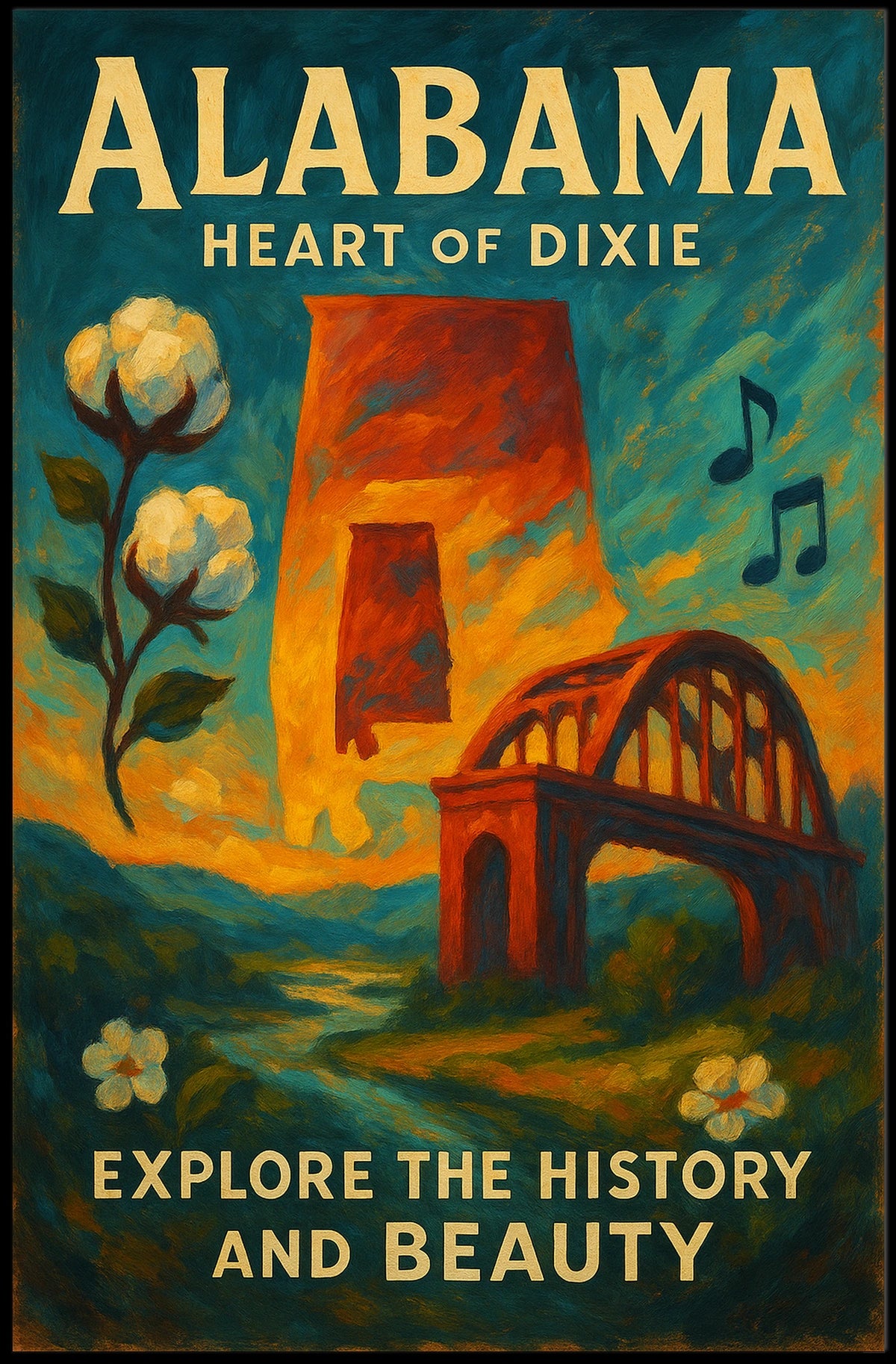 Alabama Heart of Dixie