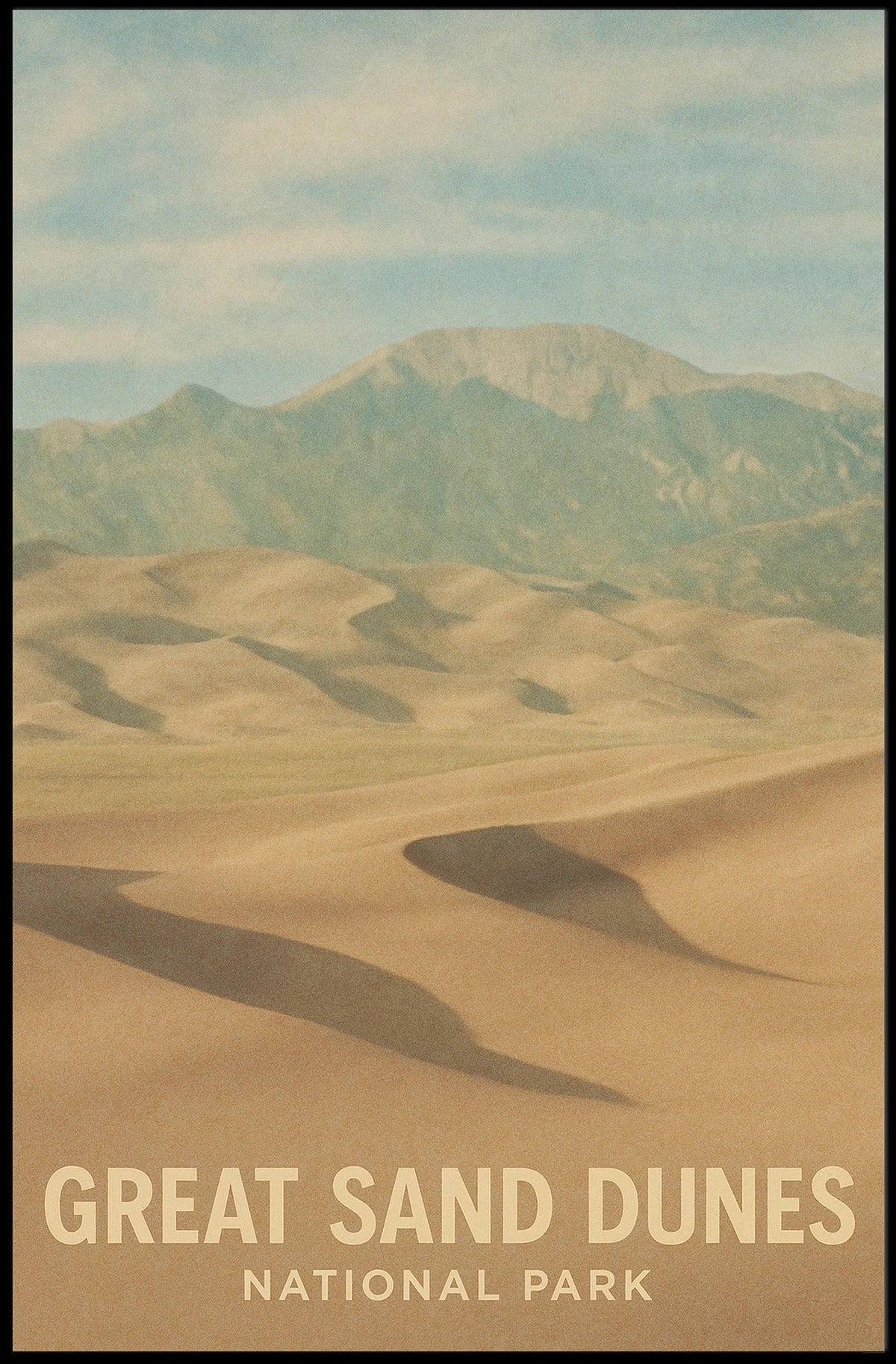 Great Sand Dunes National Park Poster