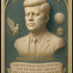 John F. Kennedy 35Th President Poster
