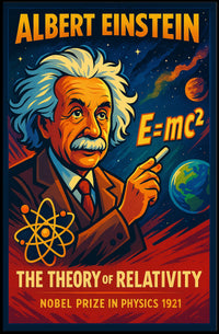 Albert Einstein The Theory Of Poster