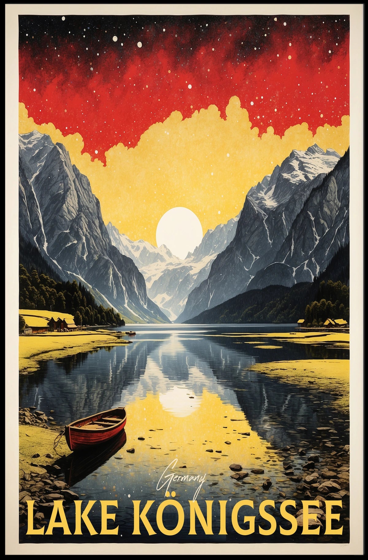 Lake Königssee Poster