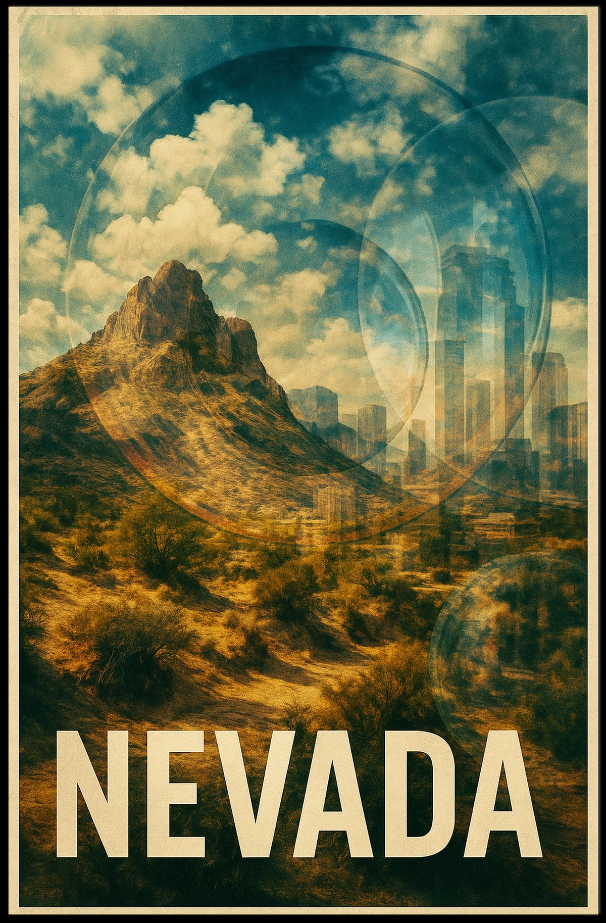 Nevada Landscape Poster
