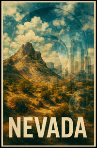 Nevada Landscape Poster