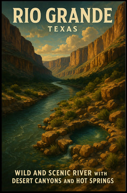 Rio Grande Wild And Scenic River Poster