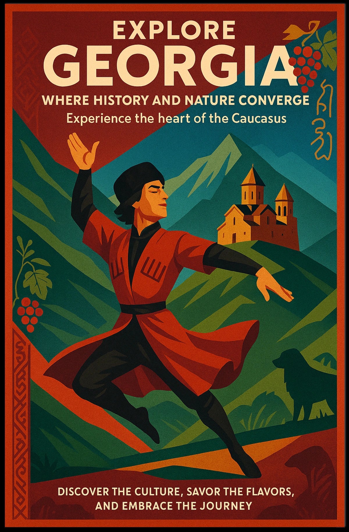 Explore Georgia Poster