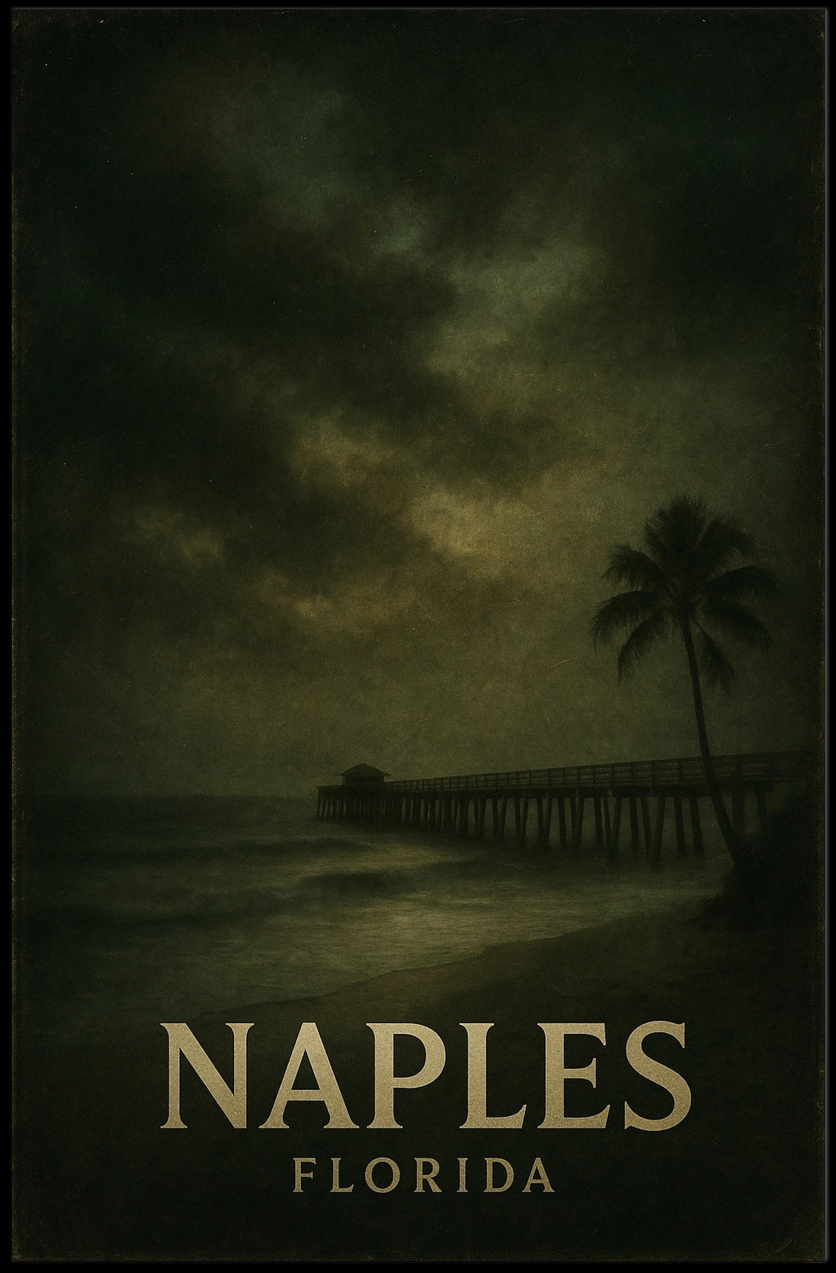 Naples, Florida Coastal Serenity Poster