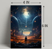 Journey To The Cosmic Abyss Poster